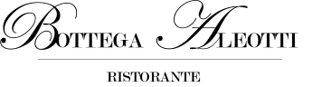 Logo nero png del Ristorante Bottega Aleotti