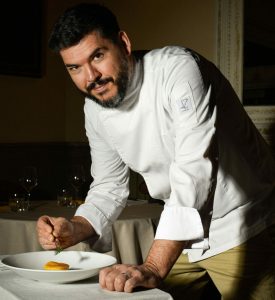 Demis Aleotti - cuoco e proprietario del Ristorante Bottega Aleotti